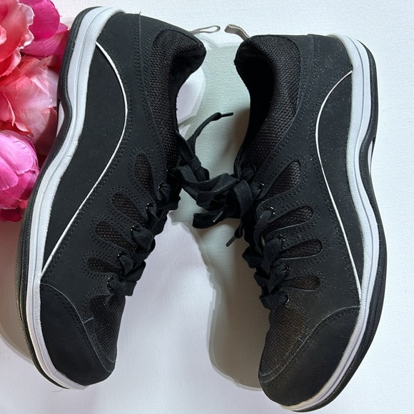 Easy Street Women's Ellen Sport Oxfords Black 9 1/2 N Work Shoes Mom Shoes - Picture 11 of 16